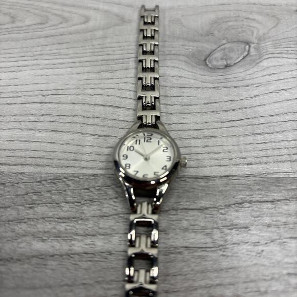 Women's Base Metal Bezel Watch 7 7/8 in. - Picture 3 of 11